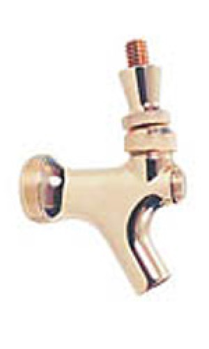 Polished Brass with Brass Lever