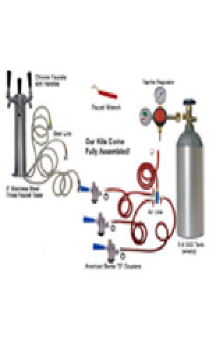 3 Faucet Tower Premium Conversion Kit