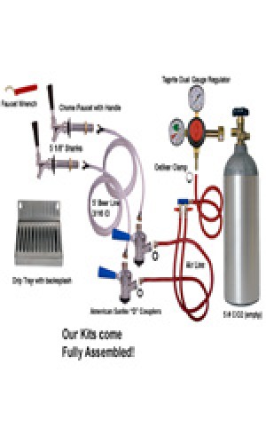 2 Faucet Fridge Premium Conversion Kit