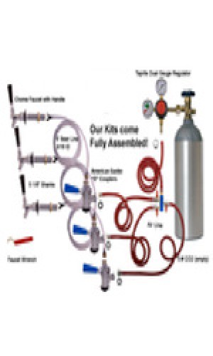 3 Faucet Fridge Premium Conversion Kit