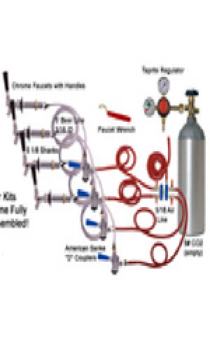 4 Faucet Fridge Premium Conversion Kit