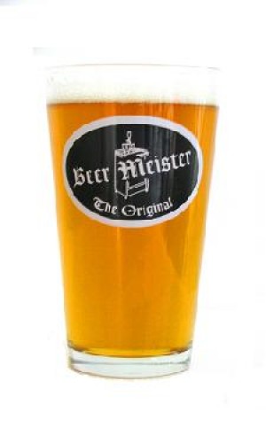 Beer Meister Pub Glasses- Set of 4 Pint Glasses and1 Pitcher