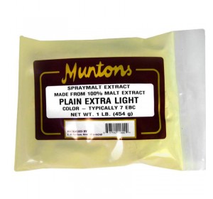 MUNTONS 1 LB PLAIN EXTRA LIGHT SPRAY DRIED MALT EXTRACT