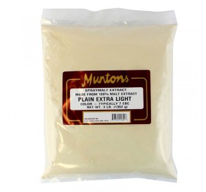 MUNTONS 3 LB PLAIN EXTRA LIGHT SPRAY DRIED MALT EXTRACT