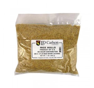 RICE HULLS 1 LB BAG 