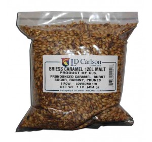BRIESS CARAMEL 120L MALT 1 LB 