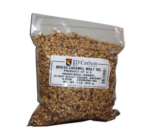 BRIESS CARAMEL 80L MALT 1 LB 