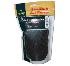 BREWER'S BEST® DRIED ELDER- BERRIES 8 OZ
