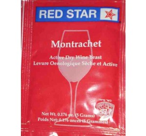 MONTRACHET RED STAR ACTIVE FREEZE-DRIED WINE YEAST