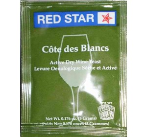 COTE DES BLANC EPERNAY 2 RED STAR ACTIVE WINE YEAST