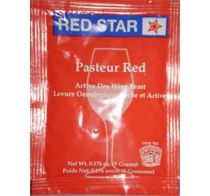 PASTEUR RED ACTIVE FREEZE-DRIED WINE YEAST RED STAR