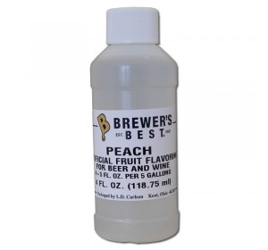 PEACH FLAVORING EXTRACT 4 OZ ARTIFICIAL FLAVORS