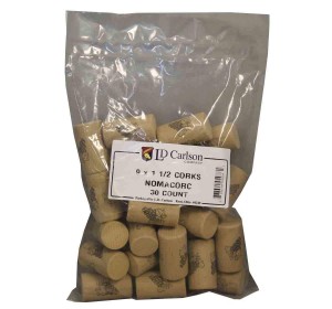 NOMACORC 9 X 1 1/2 SELECT 900 SERIES CORKS 30/BAG