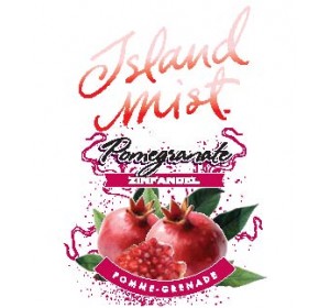 ISLAND MIST POMEGRANATE ZINFANDEL WINE LABELS 30/PACK