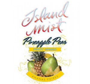 ISLAND MIST PINEAPPLE PEAR PINOT GRIGIO WINE LABELS 30/PK