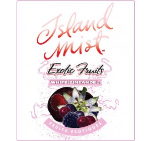 ISLAND MIST EXOTIC FRUITS WHITE ZINFANDEL LABELS 30/PACK