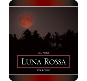 LUNA ROSSA WINE LABELS 30/PACK 