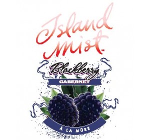 ISLAND MIST BLACKBERRY CABERNET WINE LABELS 30/PACK