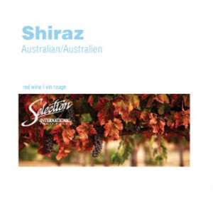 SEL INT'L AUSTRALIAN SHIRAZ WINE LABELS 30/PACK