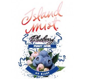ISLAND MIST BLUEBERRY PINOT NOIR WINE LABELS 30/PACK
