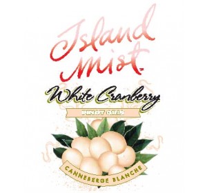 ISLAND MIST WHITE CRANBERRY PINOT GRIS WINE LABELS 30/PACK