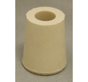 #2 DRILLED RUBBER STOPPER 