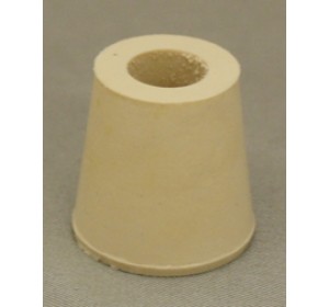 #3 DRILLED RUBBER STOPPER 