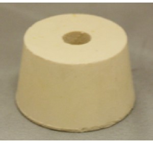 #8.5 DRILLED RUBBER STOPPER 