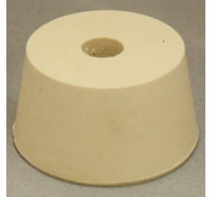 #9.5 DRILLED RUBBER STOPPER 