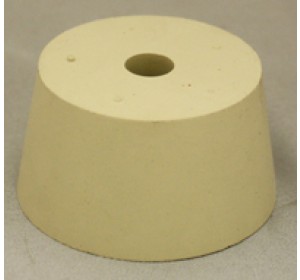 #10 DRILLED RUBBER STOPPER 