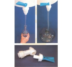 EASY-ON/OFF SPIGOT FOR PRIMARY FERMENTER WITH LOCK 1/2" ID