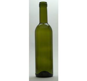 375mL DARK GREEN SEMI-BORDEAUX MID-PUNT BOTTLES 24/CASE