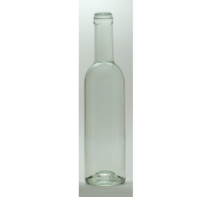 375mL CLEAR SEMI-BORDEAUX MID-PUNT BOTTLES 24/CASE