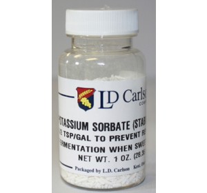POTASSIUM SORBATE 1 OZ (STABILIZER)