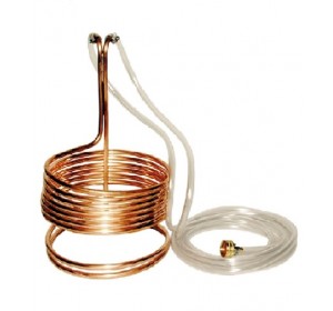 Standard Wort Chiller with Garden Hose Fittings