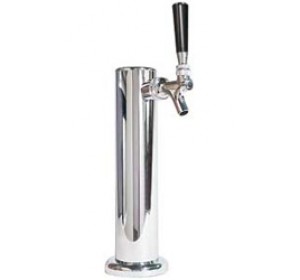 Single Faucet 2 1/2" Chrome Tower